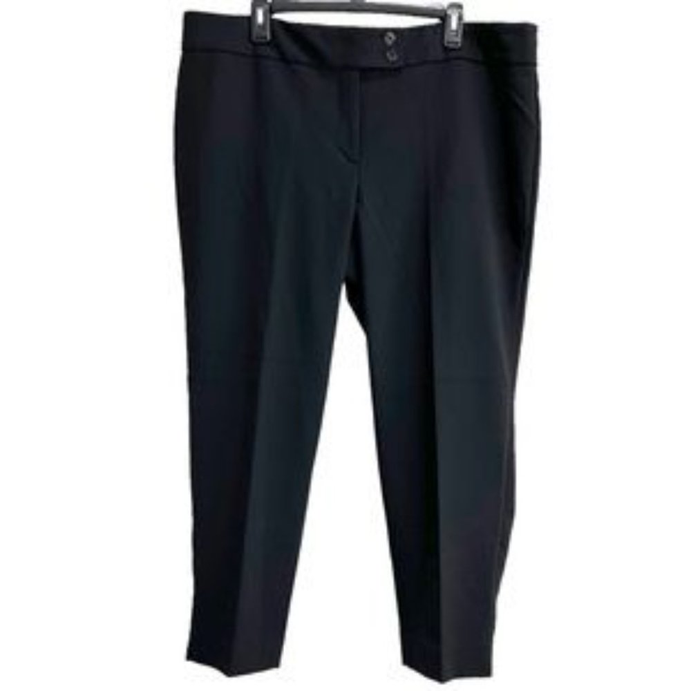 NWT Talbots Signature Black Dress Pants Trousers Size 18